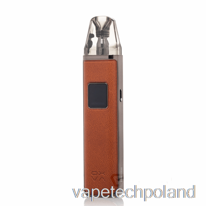 Vape Shop Warszawa Oxva Xlim Pro 30w System Pod Brązowy Skóra
